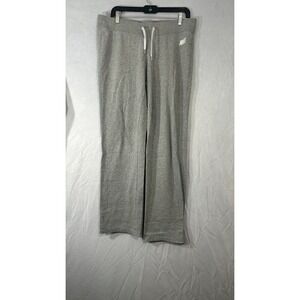 Nike Jogger Pants Women's Large Gray Loose Fit Drawstring Athletic Lounge